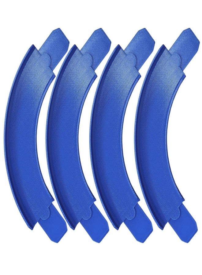 Ahpoon Upgrade Track Connectors Pieces Compatible with Hot T Wheels,90 Degree,Size L,4 Packs - Image 1